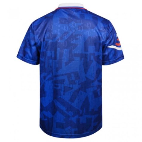 Score Draw Chelsea 1992 Retro Football Shirt (DROGBA 11)