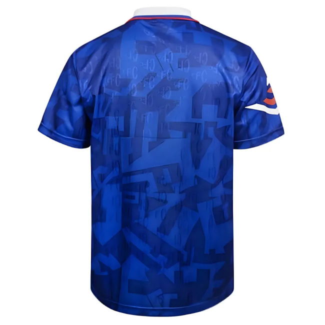 Score Draw Chelsea 1992 Retro Football Shirt (LAMPARD 8)