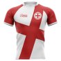 2023-2024 England Flag Concept Rugby Shirt (Youngs 9)