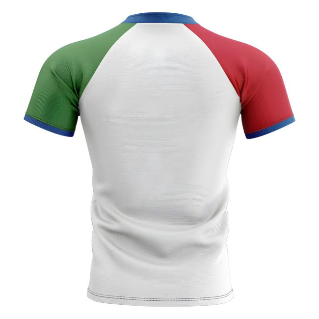 2025-2026 Italy Flag Concept Rugby Shirt - Kids (Long Sleeve)