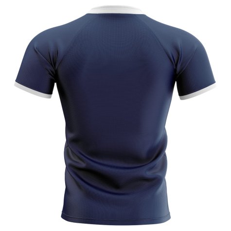 2022-2023 Scotland Flag Concept Rugby Shirt (Your Name)