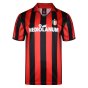 Score Draw Ac Milan 1988 Retro Football Shirt (RIVERA 10)