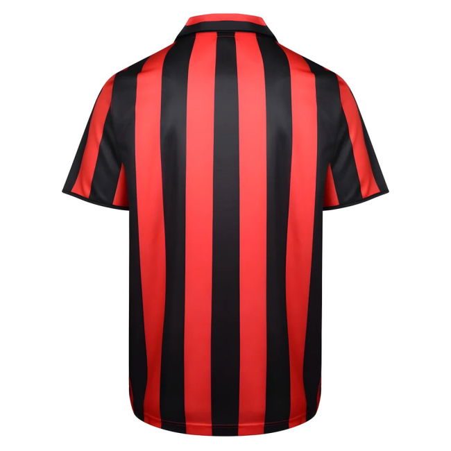 Score Draw Ac Milan 1988 Retro Football Shirt (VAN BASTEN 9)