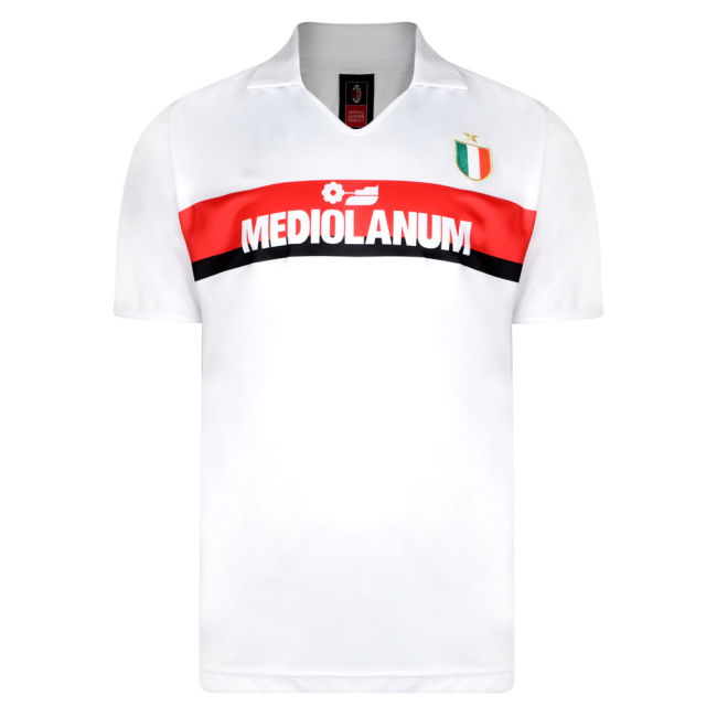 Score Draw Ac Milan 1988 Away Retro Football Shirt (KAKA 22)