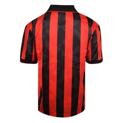 Score Draw AC Milan 1994 Retro Football Shirt (BARESI 6)