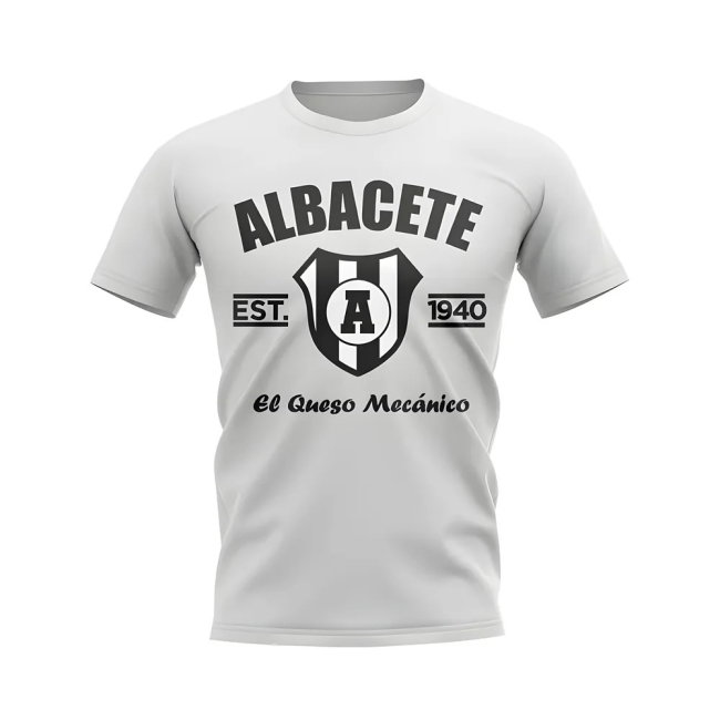 Albacete Established Football T-Shirt (White)