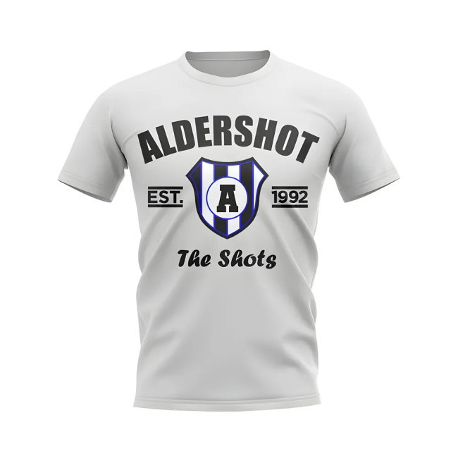 Aldershot Established Football T-Shirt (White)