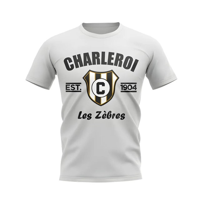 Charleroi Established Football T-Shirt (White)