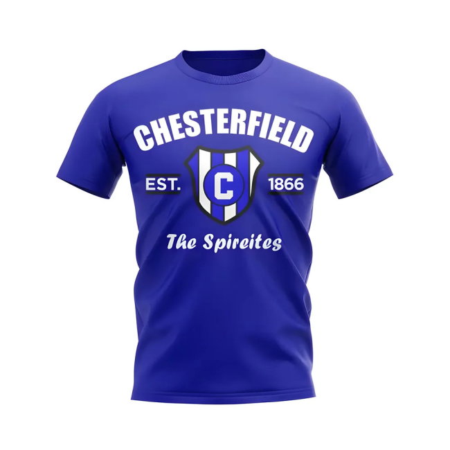 Chesterfield Established Football T-Shirt (Blue)
