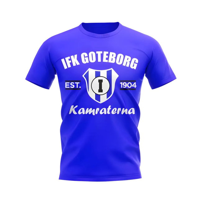 IFK Goteborg Established Football T-Shirt (Blue)