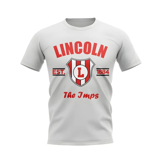 Lincoln Established Football T-Shirt (White)