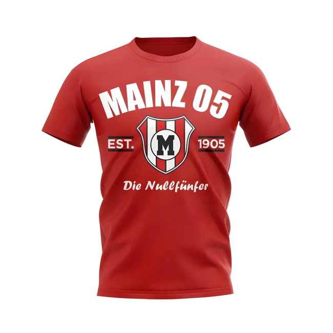 Mainz 05 Established Football T-Shirt (Red)