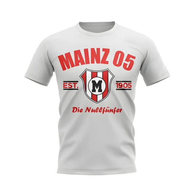 Mainz 05 Established Football T-Shirt (White)