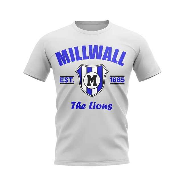 Millwall Established Football T-Shirt (White)