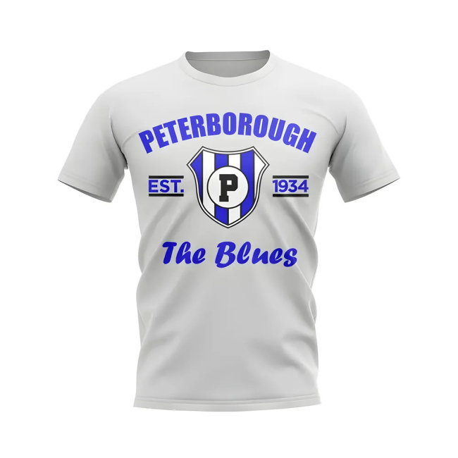 Peterborough Established Football T-Shirt (White)