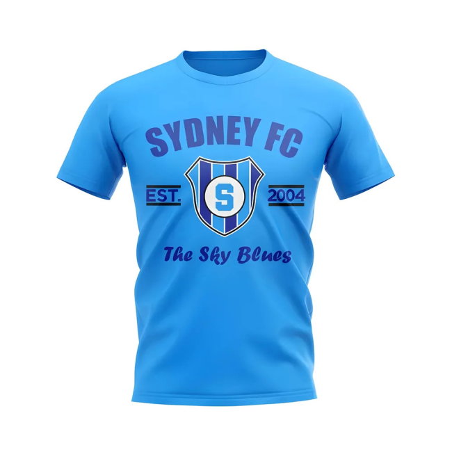 Sydney FC Established Football T-Shirt (Sky)