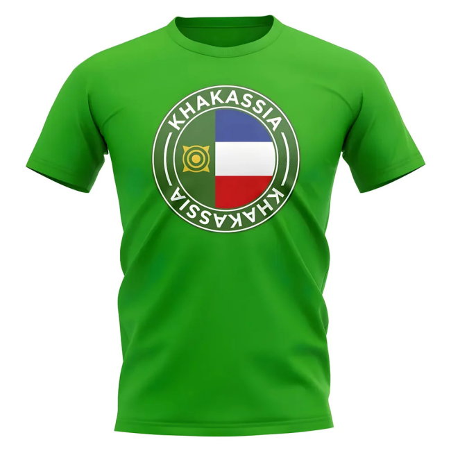 Khakassia Football Badge T-Shirt (Green)