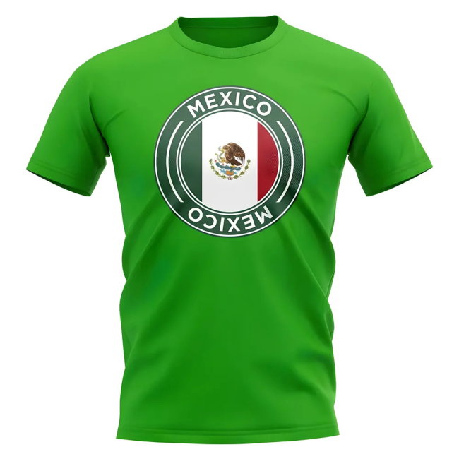Mexico Football Badge T-Shirt (Green)