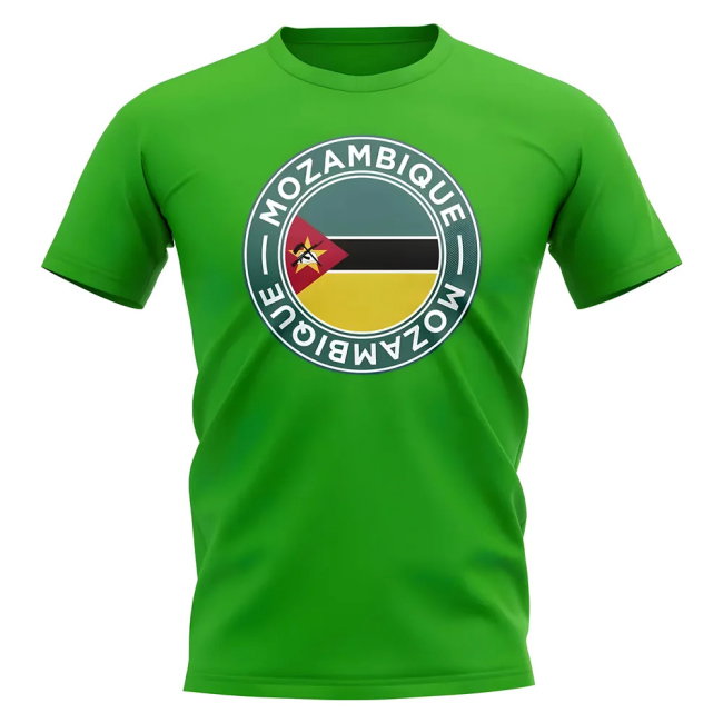 Mozambique Football Badge T-Shirt (Green)