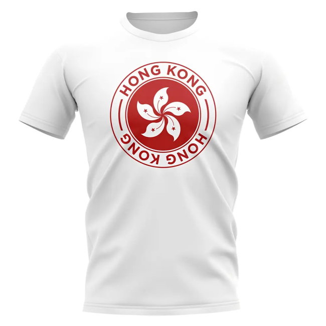 Hong Kong Football Badge T-Shirt (White)