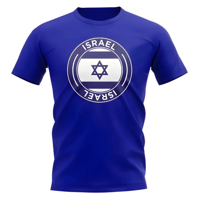 Israel Football Badge T-Shirt (Royal)