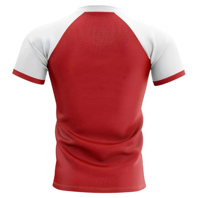 2025-2026 Tonga Home Concept Rugby Shirt - Kids