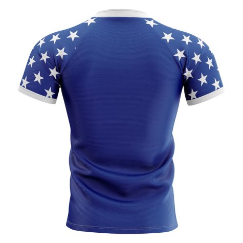 2023-2024 United States USA Flag Concept Rugby Shirt - Womens