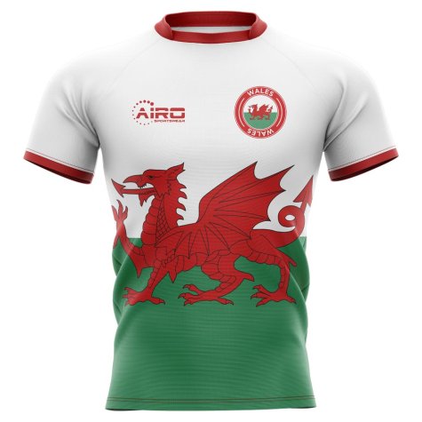 2023-2024 Wales Flag Concept Rugby Shirt (Biggar 10)