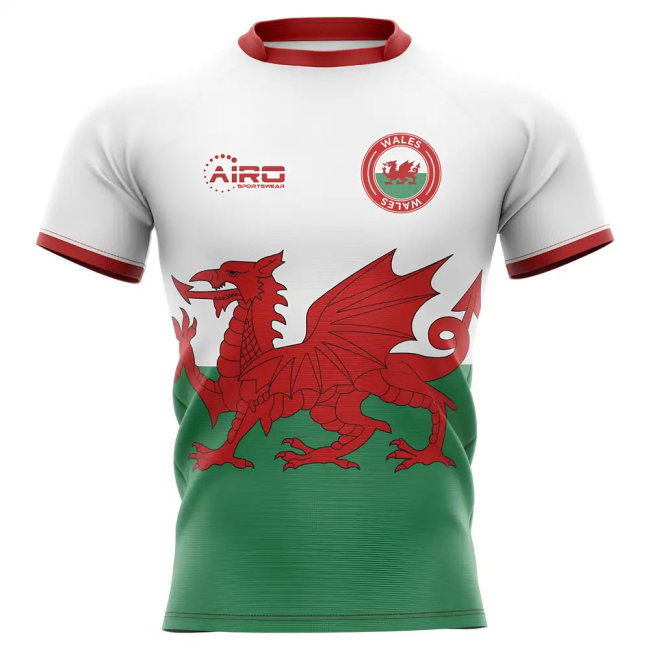 2025-2026 Wales Flag Concept Rugby Shirt (Wyn Jones 5)