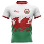 2023-2024 Wales Flag Concept Rugby Shirt (Warburton 7)