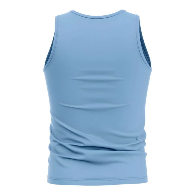 Kazakhstan Core Football Country Sleeveless Tee (Sky)