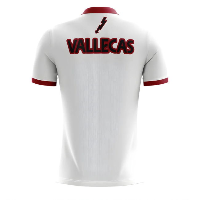 2025-2026 Rayo Vallecano Home Concept Football Shirt - Womens