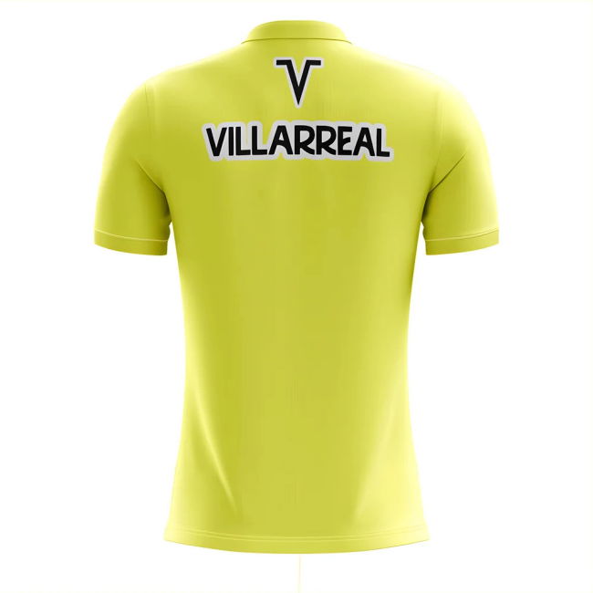 2025-2026 Villarreal Concept Training Shirt (Yellow) - Womens