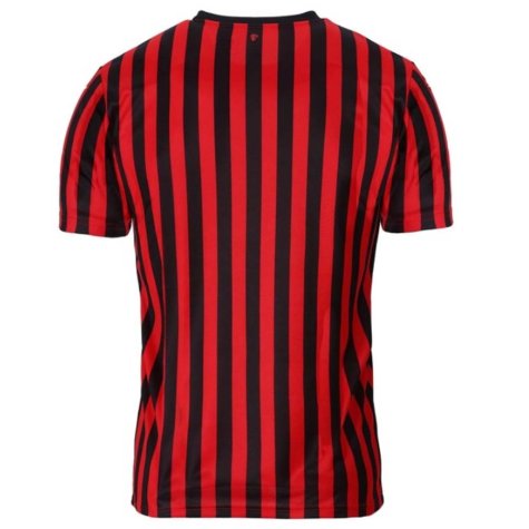 2019-2020 AC Milan Puma Authentic Home Football Shirt (BARESI 6)