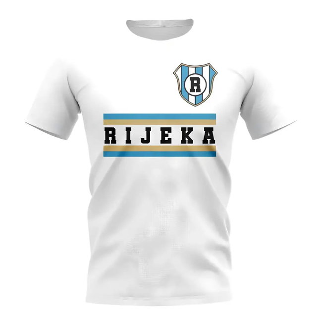 Hnk Rijeka Core Football Club T-Shirt (White)