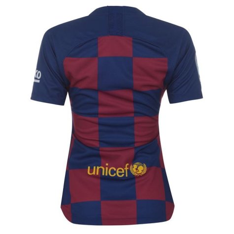 2019-2020 Barcelona Home Nike Ladies Shirt (S ROBERTO 20)