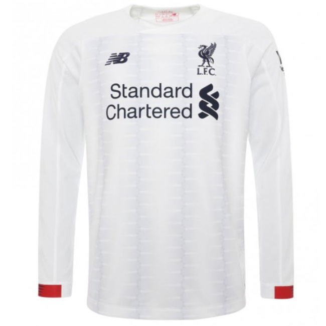 2019-2020 Liverpool Long Sleeve Away Shirt (Kids) (Your Name)