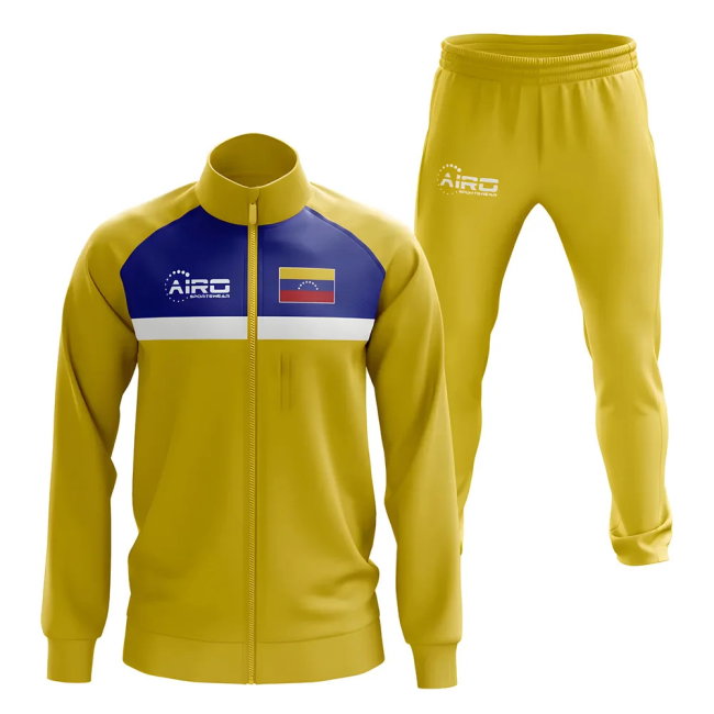 Venezuela Concept Football Tracksuit (Yellow)