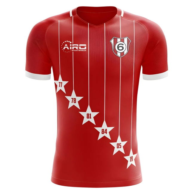 2025-2026 Liverpool 6 Time Champions Concept Football Shirt (M Salah 11)