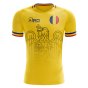 2023-2024 Romania Home Concept Football Shirt (Hagi 10)