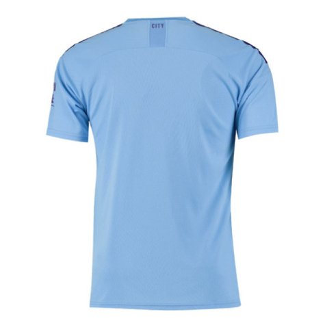 2019-2020 Manchester City Puma Home Football Shirt (DELPH 18)
