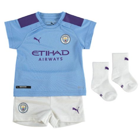 2019-2020 Manchester City Home Baby Kit (Parris 17)