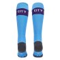 2019-2020 Manchester City Home Football Socks Blue (Kids)
