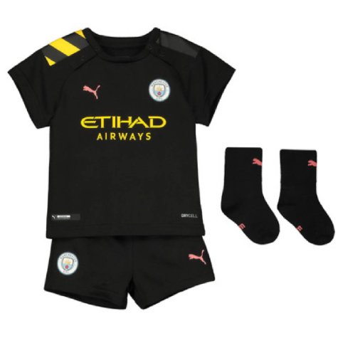 2019-2020 Manchester City Away Baby Kit (BERNARDO 20)