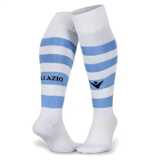 2019-2020 Lazio Home Macron Socks (White) - Kids