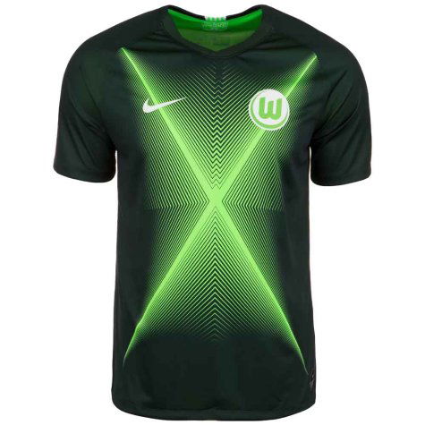 2019-2020 VFL Wolfsburg Home Nike Football Shirt (Your Name)