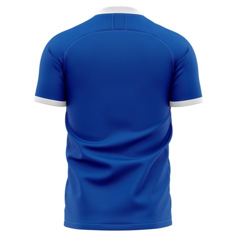 2020-2021 Dinamo Zagreb Home Concept Football Shirt - Womens
