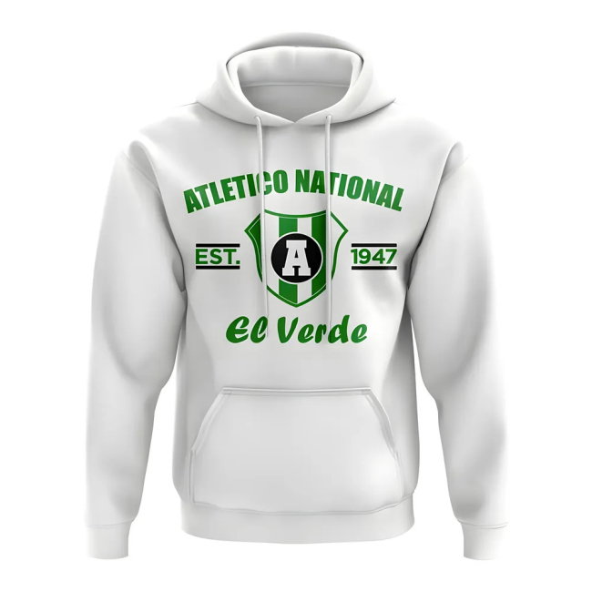 Atletico Nacional Established Football Hoody (White)