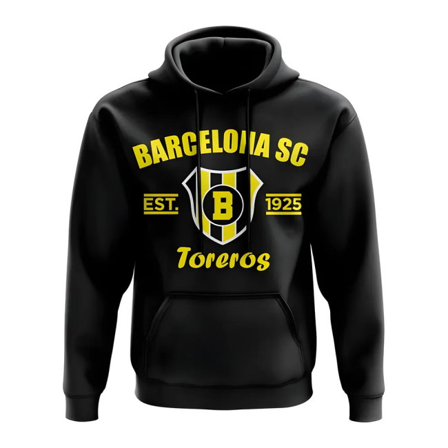 Barcelona SC Established Football Hoody (Black)