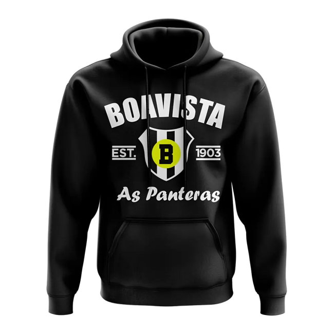 Boavista Established Football Hoody (Black)